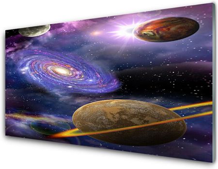 Tulup Panel Kuchenny Kosmos Planety Wszechświat 100x50cm (PLPKNN37245769)