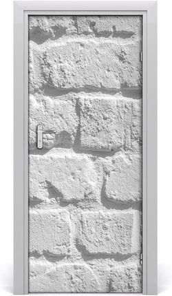 Tulup Naklejka fototapeta na drzwi Ceglana ściana 75x205cm (DOORSTICKERF88179779)