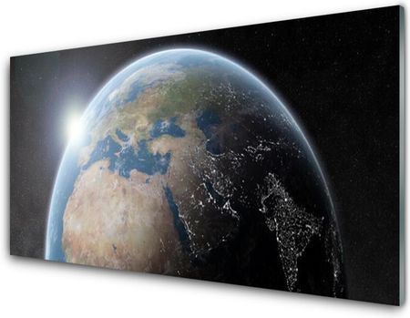 Tulup Obraz Szklany Planeta Ziemia Wszechświat 100x50cm (OSHNN75022426)