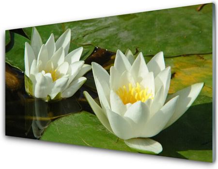 Tulup Obraz Szklany Kwiaty Rośliny Przyroda 125x50cm (OSHNN898009)
