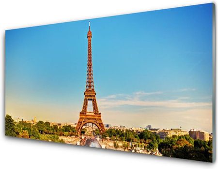 Tulup Obraz Akrylowy Wieża Eiffla Paryż Miasto 100x50cm (PLOAHNN58606882)