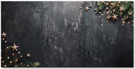 Tulup Obraz Akrylowy Choinka Ozdoby Święta Gwiazdy 100x70cm (OAH2S224872485)