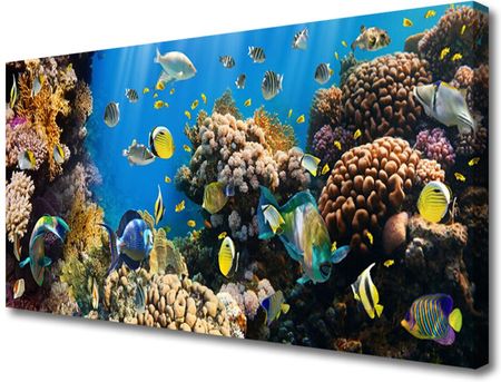 Tulup Obraz na Płótnie Rafa Koralowa Natura 100x50cm (OCHNN40190546)