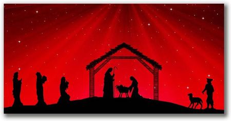 Tulup Obraz Canvas Gwiazda Boże Narodzenie Święta 40x40cm (OCH284689223)