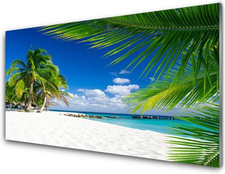 Tulup Obraz Akrylowy Tropikalna Plaża Morze Widok 100x50cm (PLOAHNN73949078)