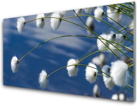 Tulup Panel Szklany Kwiaty Roślina Natura 125x50cm (PLPKNN58338172)