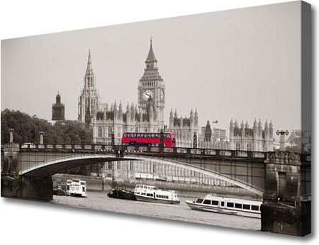 Tulup Obraz Canvas Most Londyn Big Ben 100x50cm (OCHNN62039430)