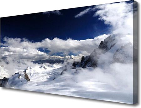 Tulup Obraz na Płótnie Góra Chmury Krajobraz 140x70cm (OCHNN25878747)