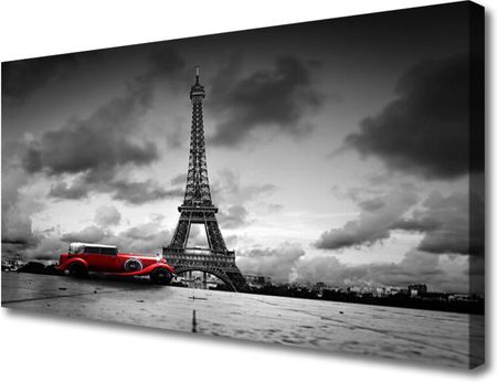 Tulup Obraz Canvas Wieża Eiffla Paryż Widok 120x60cm (OCHNN76327230)
