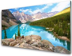 Zdjęcie Tulup Obraz na Szkle Góry Jezioro Natura 120x60cm (OSHNN28040110) - Zabrze