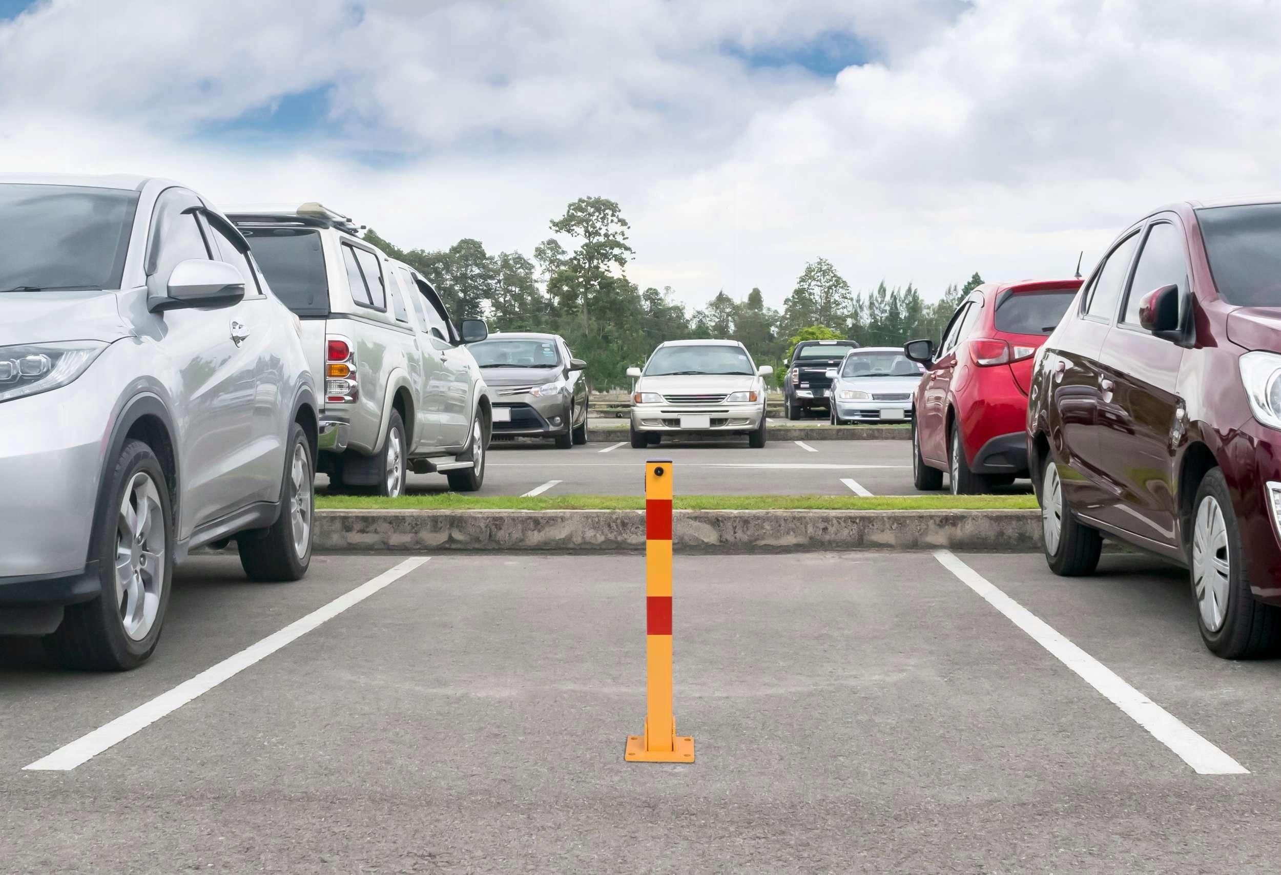 GOCKOWIAK BLOKADA PARKINGOWA SKŁADANA SŁUPEK PARKINGOWY