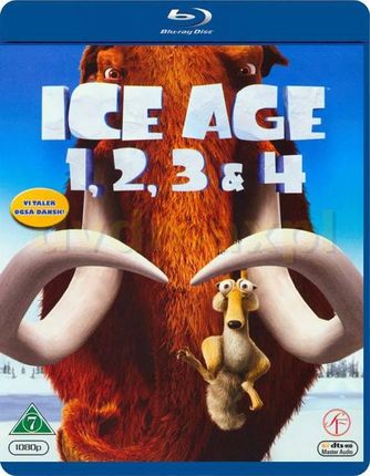 Ice Age 1-4 (Epoka lodowcowa 1-4) [BOX] [4xBlu-Ray]