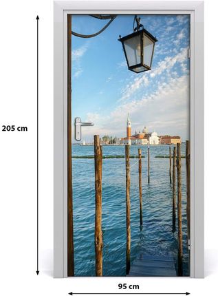 Tulup Fototapeta samoprzylepna na drzwi Wenecja Włochy 75x205cm (DOORSTICKERF116874316)