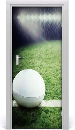 Tulup Fototapeta samoprzylepna na drzwi Piłka w rugby 75x205cm (DOORSTICKERF91666550)