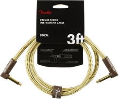 Zdjęcie FENDER  DELUXE SERIES INSTRUMENT CABLE A/A 90 CM TWEED - Mszczonów