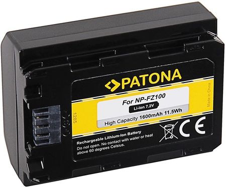 PATONA - Akumulator Sony NP-FZ100 1600mAh Li-Ion