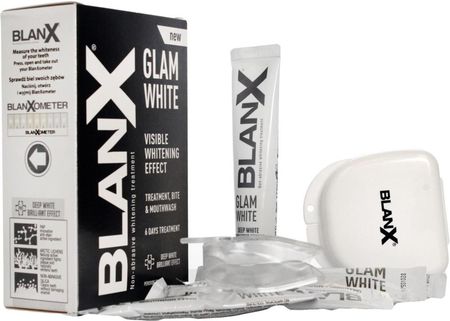 Blanx Glam White Pasta Do Zębów I Płyn Do Higieny Jamy Ustnej 40ml - zdjęcie 5