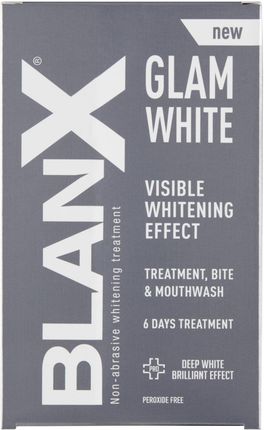 Blanx Glam White Pasta Do Zębów I Płyn Do Higieny Jamy Ustnej 40ml