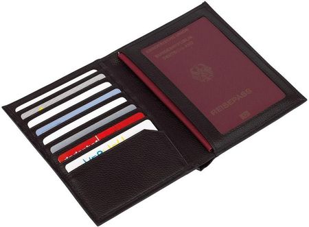 Etui na karty i paszport KEMER VACATION Czarny