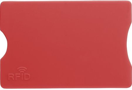 Etui na kartę kredytową ochrona przed RFID KEMER czerwony
