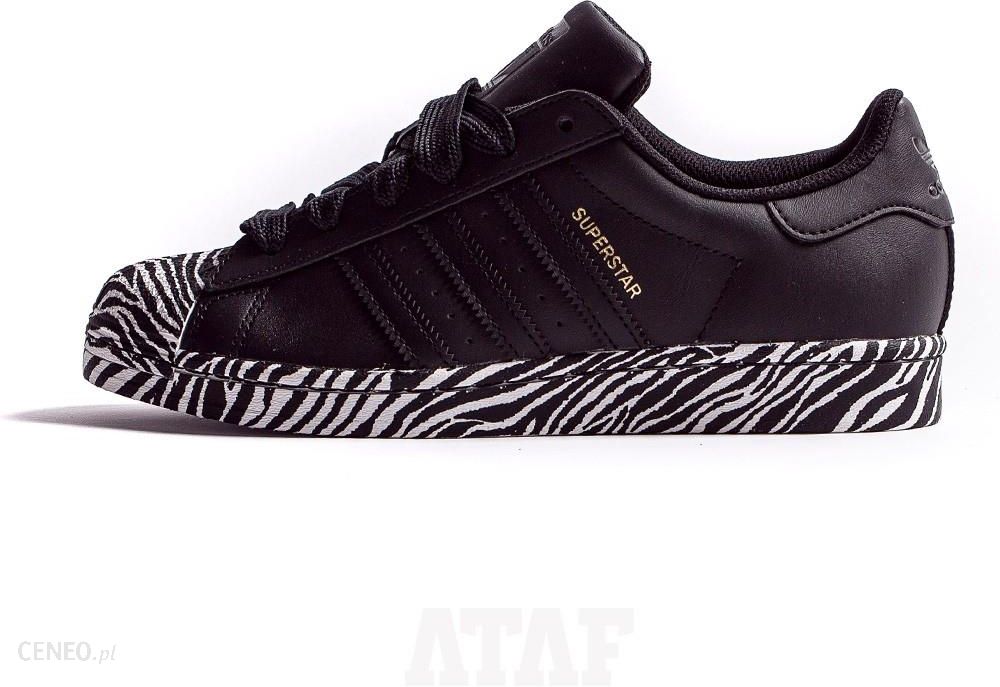 Adidas Superstar W Core Black Zebra Print - Ceny opinie - Ceneo.pl