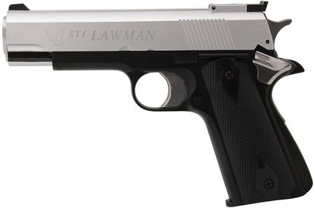 Action Sport Games Pistolet Asg Gg Sti Lawman Black/Silver