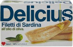 Zdjęcie Delicius sardynki w oliwie z oliwek, 120g - Buk