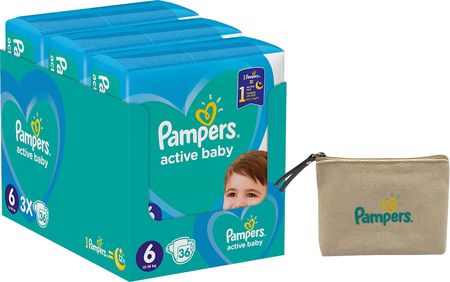 Pampers Active Baby MSB rozmiar 6 108 (3x36) pieluszek