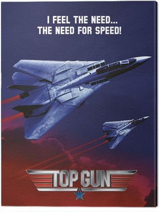 Pyramid International Obraz Na Płótnie Top Gun Need For Speed Jets (60X80 Cm)