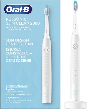 Oral-B Pulsonic Slim Clean 2000 Biały
