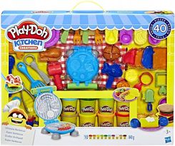 Zdjęcie Hasbro Play-Doh Mega Zestaw Kreatywny Grill + 10Tub E2709 - Płock