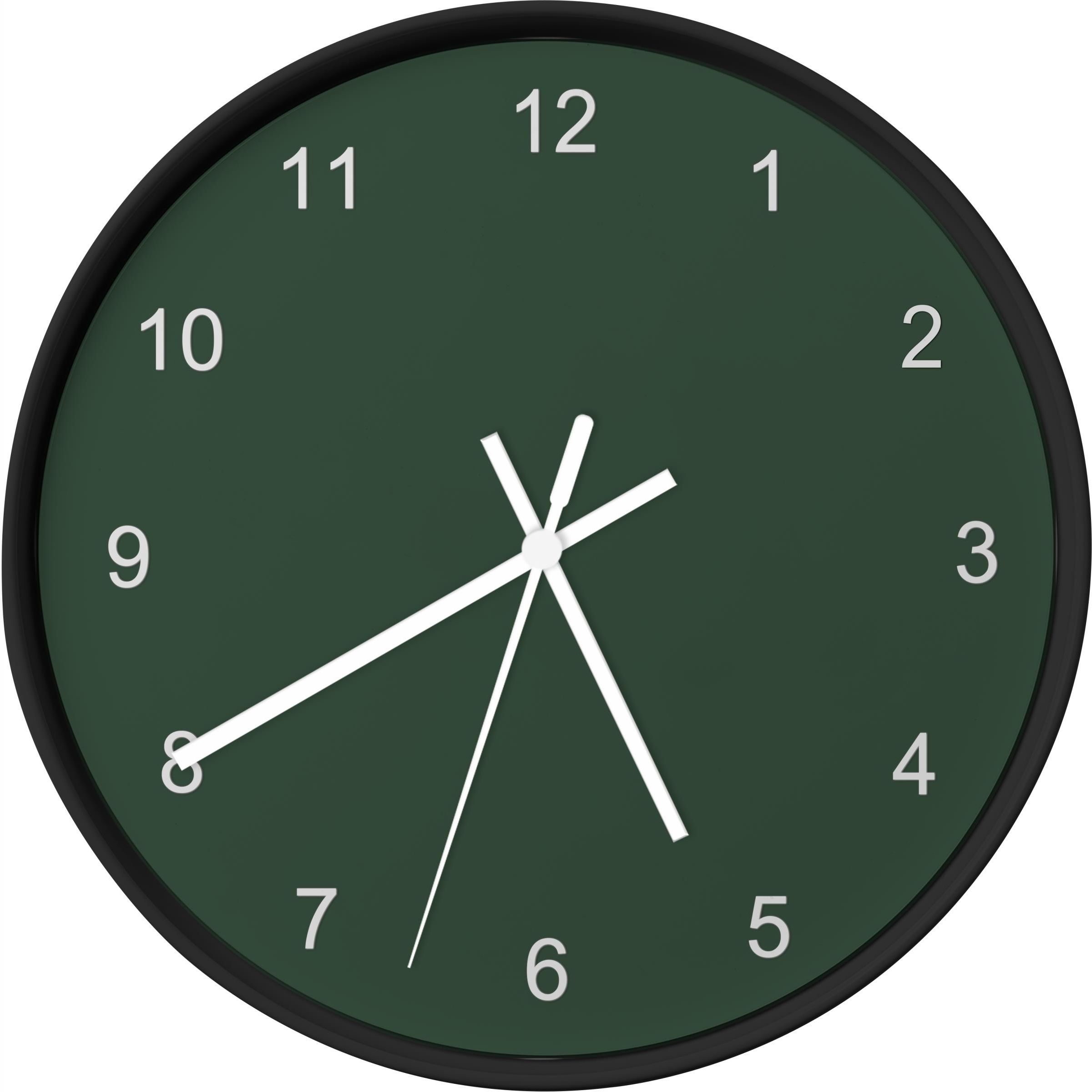 Modern20 Klasyczny Zegar Ścienny Antracytowy (Z174) - Opinie i