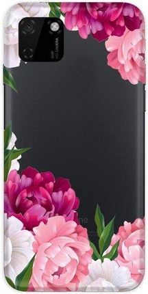 Casegadget Etui Nadruk Kwiaty Świata Huawei Y5P