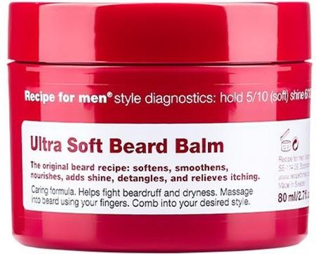 Recipe For Men Delikatny Balsam Do Brody  Ultra Soft Beard Balm 80ml