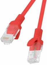 Zdjęcie Lanberg Kabel Krosowy Patchcord U/Utp Kat.6 2M Czerwony (Pcu610Cc0200R) - Myślibórz
