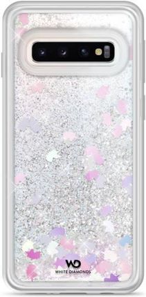 Hama White Diamonds Sparkle Case Samsung Galaxy S10 Kolorowe Jednorożce