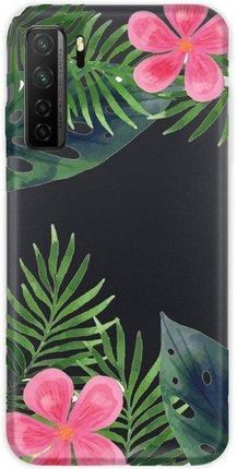 Casegadget Etui Nadruk Liście I Kwiaty Huawei P40 Lite 5G