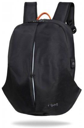 Plecak R-BAG Plecak męski na laptopa 13-15,6'' z USB Kick Black rbag (Z091)