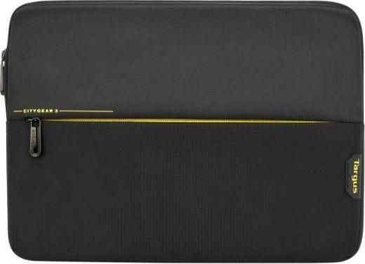 Targus TSS930GL CityGear 13,3 Notebook-Hülle – Schwarz Strapazierfähige und gepolsterte Hülle Reißverschlussfach vorne