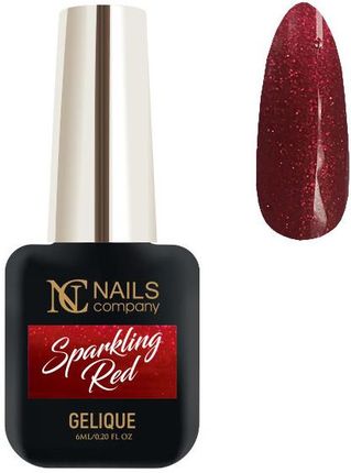 Nails Company Lakier Hybrydowy Sparkling Red 6ml
