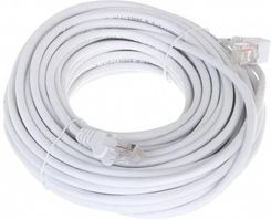 Patchcord RJ45/15-PK/W biały kat.5e 15m (RJ4515PKW)
