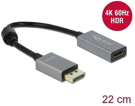 Delock Adapter DisplayPort T (M) 1.4 - HDMI(F)