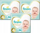 Pampers Pieluchy Premium Care MB rozmiar 4 3X104Szt.