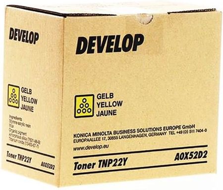 DEVELOP TNP22Y - Toner laserowy Żółty (A0X52D2)