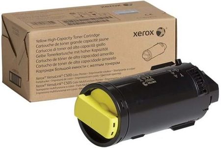 Xerox - h&#248;j kapacitet - gul - original - tonerpatron - Toner laserowy Żółty (106R03872)