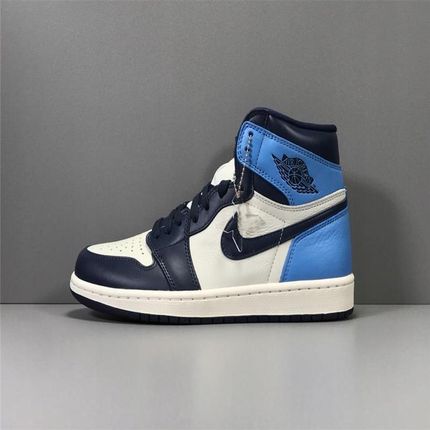 jordan 1 retro high obsidian unc 38