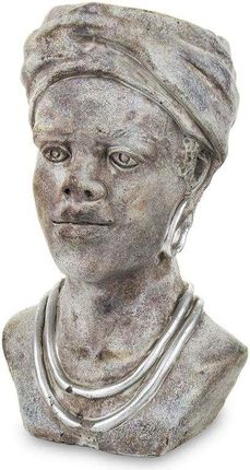 Pigmejka Osłonka Rzeźba Kobieta Beżowa Ceramika 28X17X14
