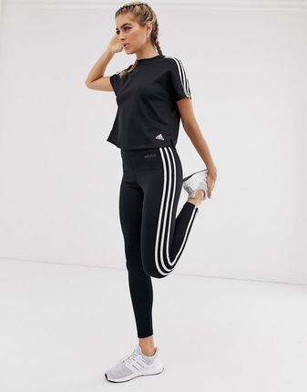 Legginsy adidas z trzema paskami best sale