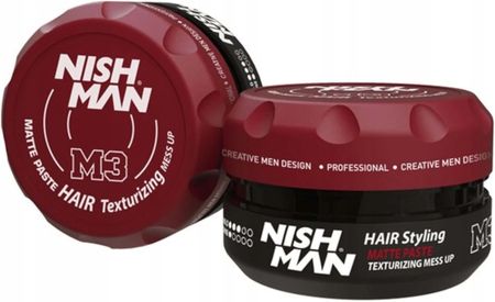 Nishman Matowa Pasta Do Stylizacji Włosów Hair Texturizing Mess Up M3 100ml