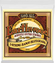 Zdjęcie Ernie Ball 2063 Earthwood 5-String Banjo Bluegrass Loop End Acoustic - Dobrodzień